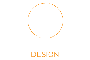 paradise design logo white